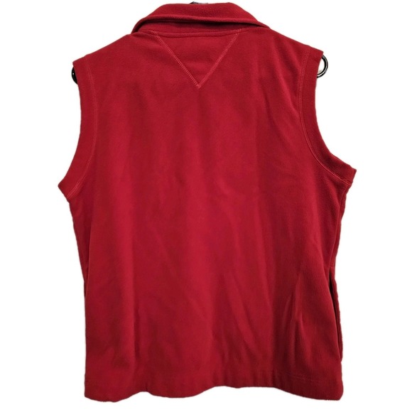 Tommy Hilfiger Women's‎ Full Zip Outdoor Vest Fleece Sleeveless Size Large - Picture 5 of 7